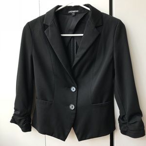Stylish 3-Quarter Sleeve Suit Blazer